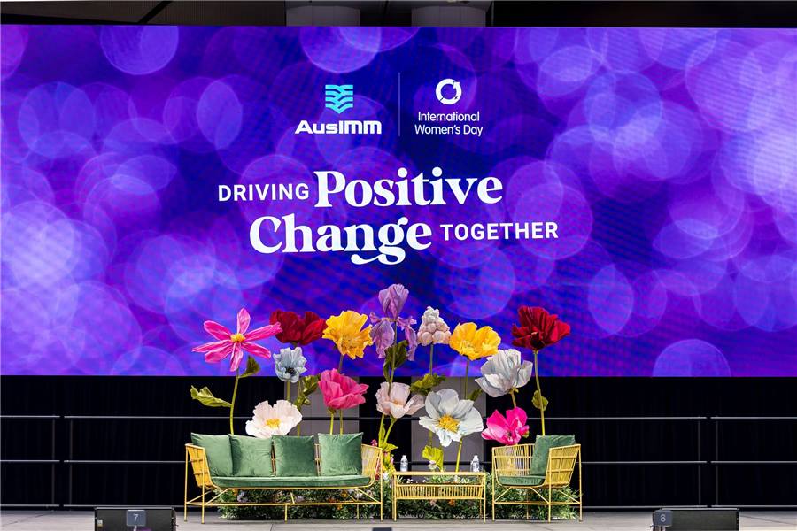 International Women's Day event installation